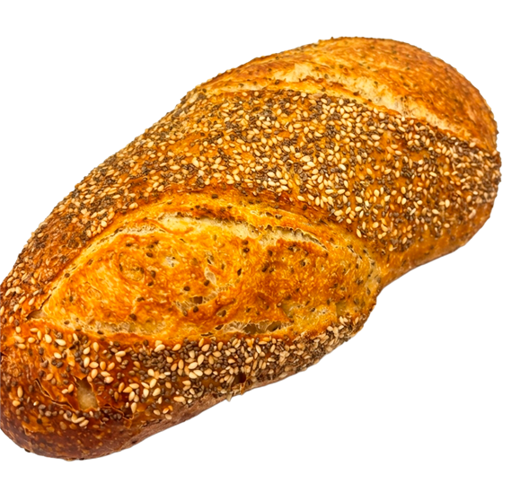 Spelt chia surdejsbrød